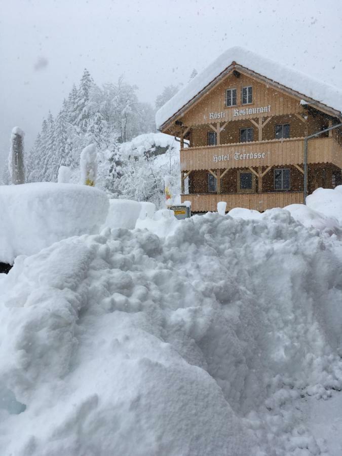 "Terrasse" Nessental Hotel Gadmen Exterior photo